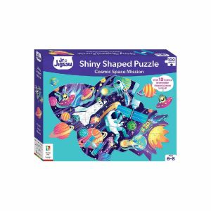 SHINY SHAPED PUZZLE COSMIC SPACE MISSION