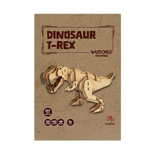 WUDWORLD CREATURES DINOSAUR T-REX