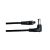 PACK OF 2 x 2.1 TO 2.1 CABLES 0.5m ANGLED