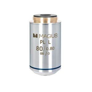 MAGUS 80PLL 80х/0.80 Plan L WD 1.25mm Objective