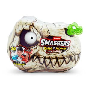 SMASHERS JUNIORS S1-DINO ISLAND ΜΙΝΙ ΚΡΑΝΙΟ ΤΥΡΑΝΝΟΣΑΥΡΟΣ