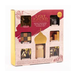 SEVEN WONDERS OF THE WORLD 7 PUZZLE SET