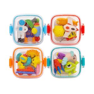 FANCY ERASERS IN LUNCHBOX  SPACE