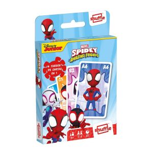 ΠΑΙΧΝΙΔΙ ΚΑΡΤΩΝ SHUFFLE FUN 4IN1 SPIDEY